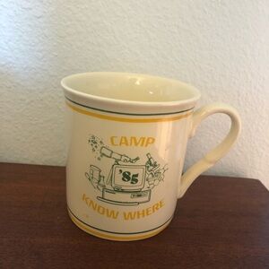 Stranger Things Camp Know Where Netflix Official Coffee Mug Excellent
